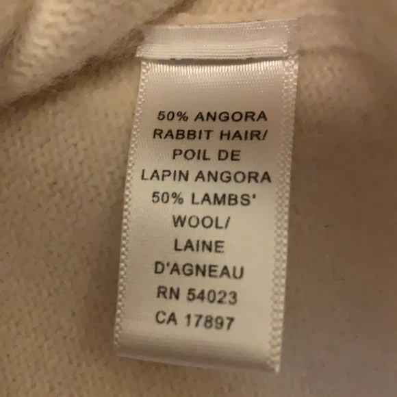 Banana Republic wool angora cardigan - Picture 4 of 4